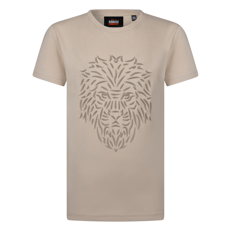 Ravagio Avo Z10222 t-shirts korte mouw Beige