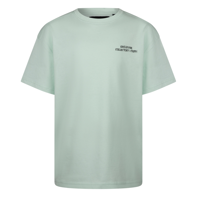 Ravagio Afonso Z10302 t-shirts korte mouw Groen licht