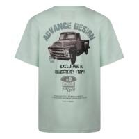 Ravagio Afonso Z10302 t-shirts korte mouw Groen licht