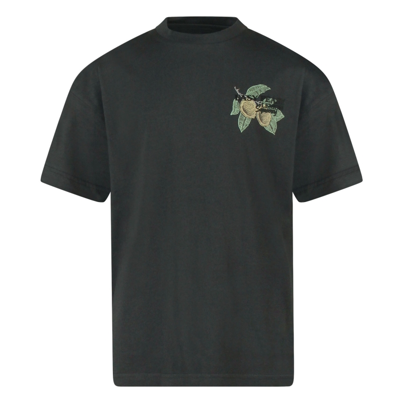 Ravagio Amad Z10231 t-shirts korte mouw Groen donker