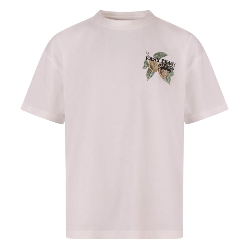 Ravagio Amad Z10231 t-shirts korte mouw Ecru