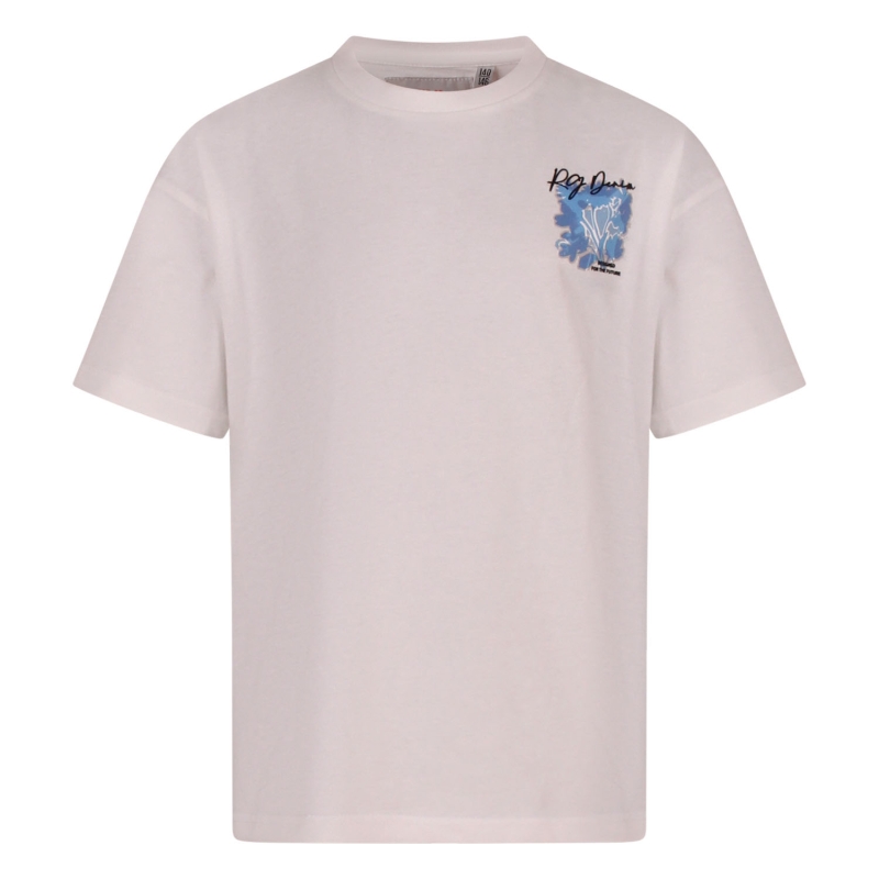 Ravagio Amaru Z10232 t-shirts korte mouw Ecru