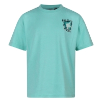 Ravagio Amaru Z10232 t-shirts korte mouw Aqua