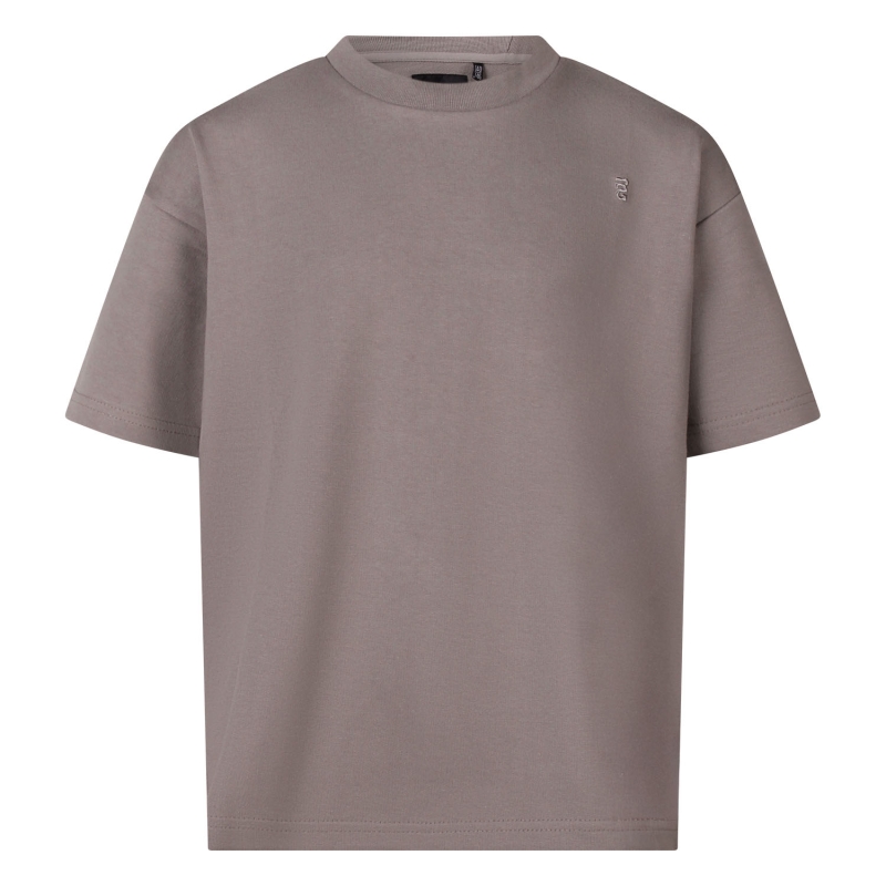 Ravagio Andre Z10247 t-shirts korte mouw Taupe
