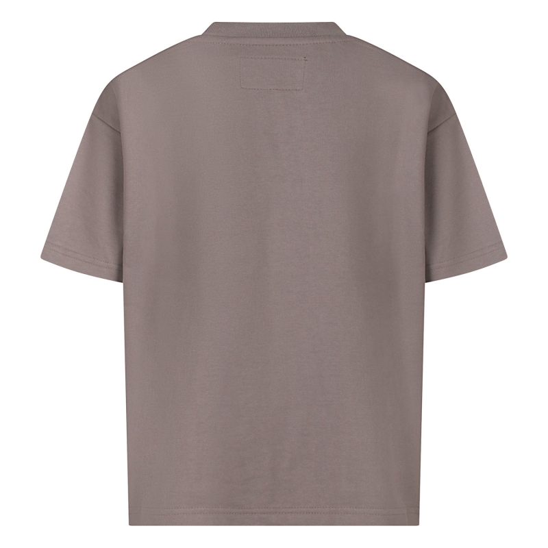 Ravagio Andre Z10247 t-shirts korte mouw Taupe