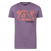 Ravagio Antoon Z10238 t-shirts korte mouw Paars licht