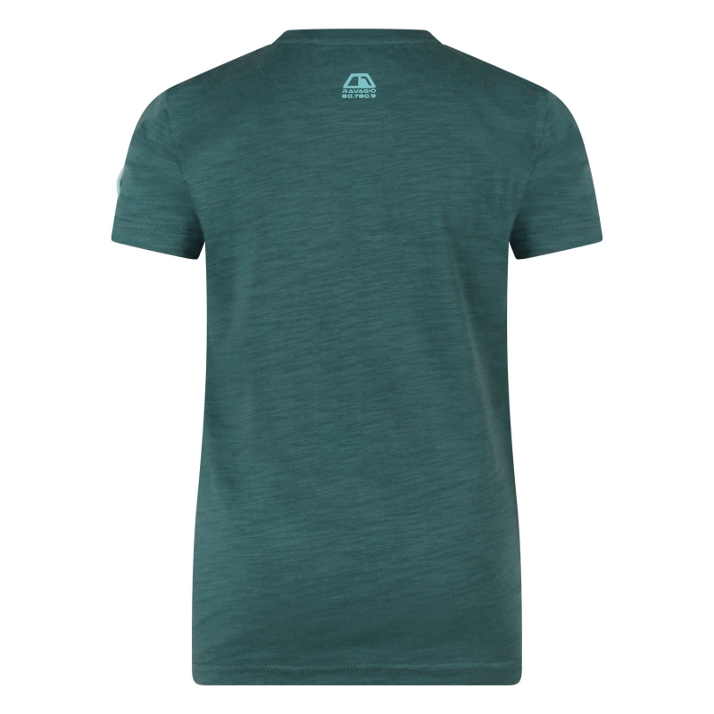 Ravagio Antoon Z10238 t-shirts korte mouw Groen