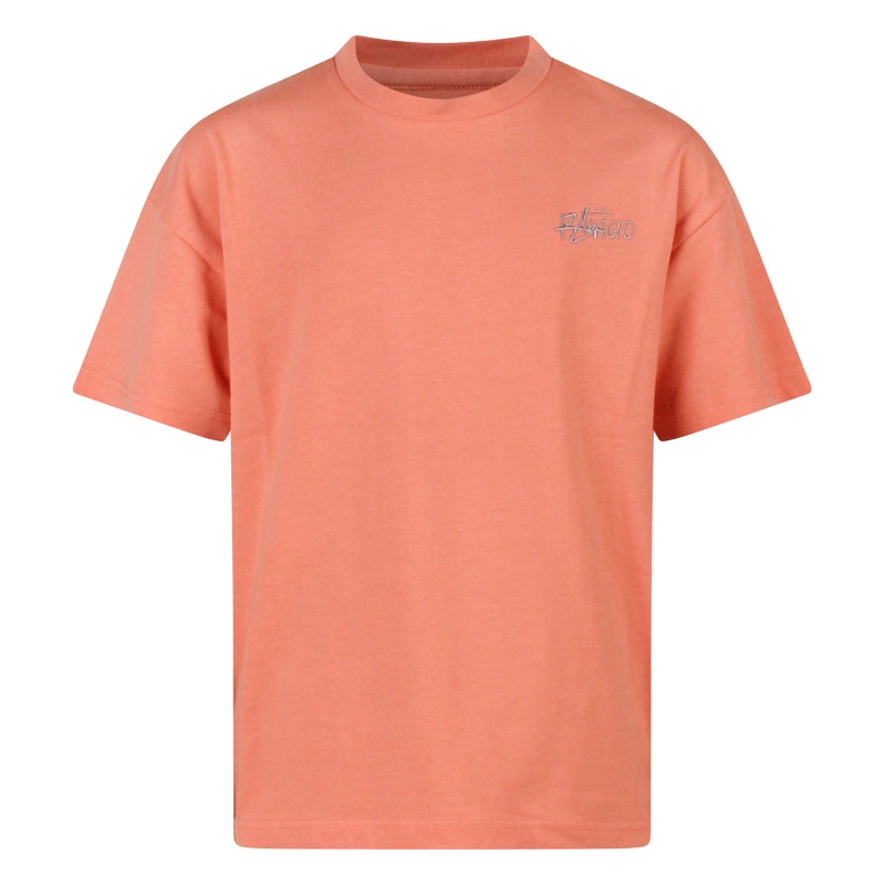 Ravagio Arjen Z10230 t-shirts korte mouw Oranje