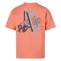 Ravagio Arjen Z10230 t-shirts korte mouw Oranje