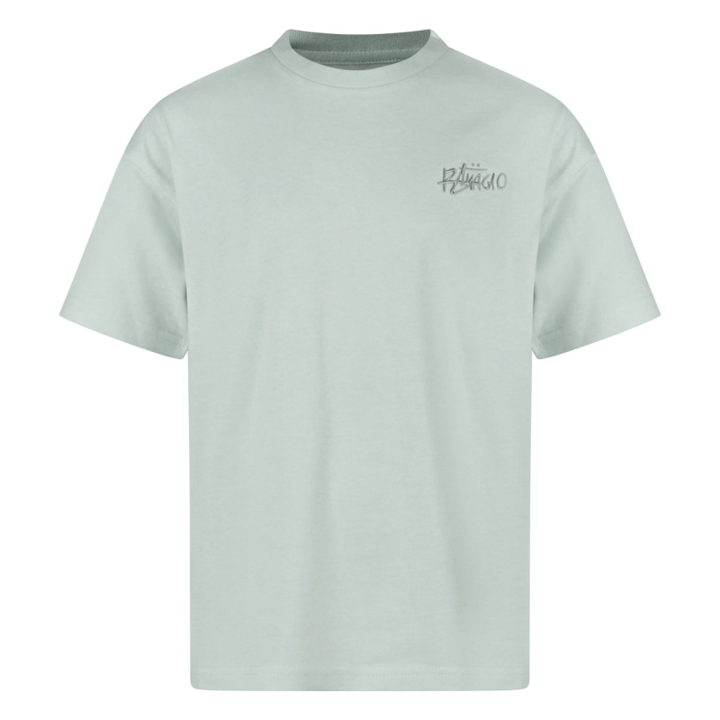 Ravagio Arjen Z10230 t-shirts korte mouw Pastel mint