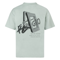 Ravagio Arjen Z10230 t-shirts korte mouw Pastel mint