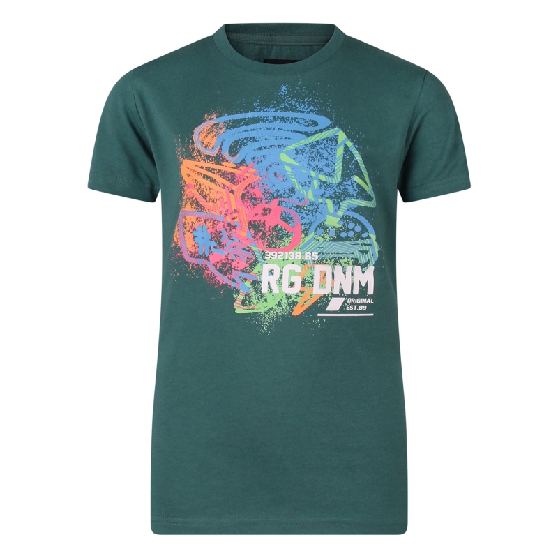 Ravagio Asimen Z10233 t-shirts korte mouw Groen