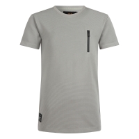 Ravagio Avian Z10225 t-shirts korte mouw Grijs midden
