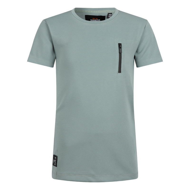Ravagio Avian Z10225 t-shirts korte mouw Groen licht