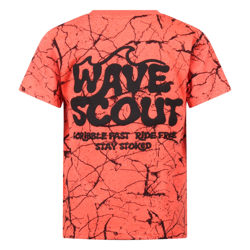 Unlocked 514175R Z10569 t-shirts korte mouw Oranje