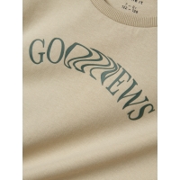 name it NKMNEVIN SS NREG TOP t-shirts korte mouw Brown