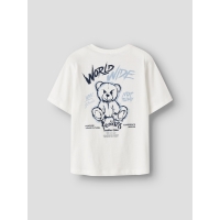 name it NKMDIPO SS NREG TOP BOX t-shirts korte mouw White