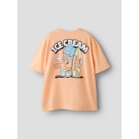 name it NKMFOXE SS RLX TOP PS t-shirts korte mouw Pink