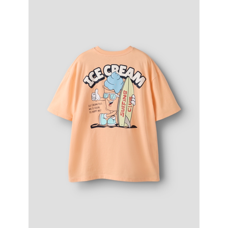 name it NKMFOXE SS RLX TOP PS t-shirts korte mouw Pink