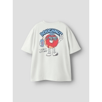 name it NKMFOXE SS RLX TOP PS t-shirts korte mouw White