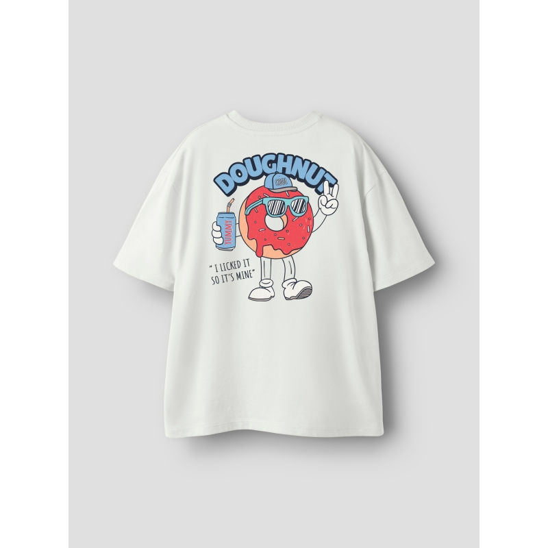 name it NKMFOXE SS RLX TOP PS t-shirts korte mouw White