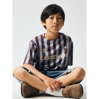 name it NKMFIDUR SS NREG TOP t-shirts korte mouw Blue