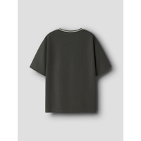 name it NKMLAS SS NREG TOP t-shirts korte mouw Grey
