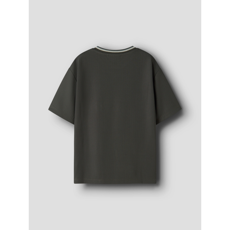 name it NKMLAS SS NREG TOP t-shirts korte mouw Grey