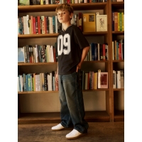 name it NKMLAS SS NREG TOP t-shirts korte mouw Grey