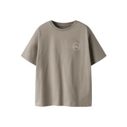 name it NKMBOONE SS NREG TOP BOX jongens T-shirts korte mouw Grey