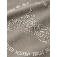 name it NKMBOONE SS NREG TOP BOX t-shirts korte mouw Grey