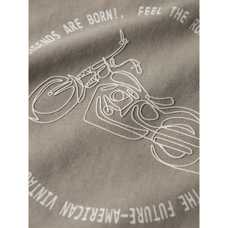 name it NKMBOONE SS NREG TOP BOX t-shirts korte mouw Grey