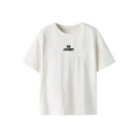 name it NKMBERNA SS NREG TOP BOX t-shirts korte mouw White