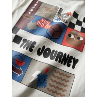 name it NKMBERNA SS NREG TOP BOX t-shirts korte mouw White