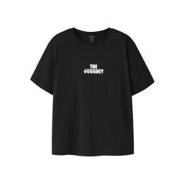 name it NKMBERNA SS NREG TOP BOX jongens T-shirts korte mouw Black