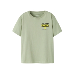 name it NKMTOBIAS SS NREG TOP BOX jongens T-shirts korte mouw Green