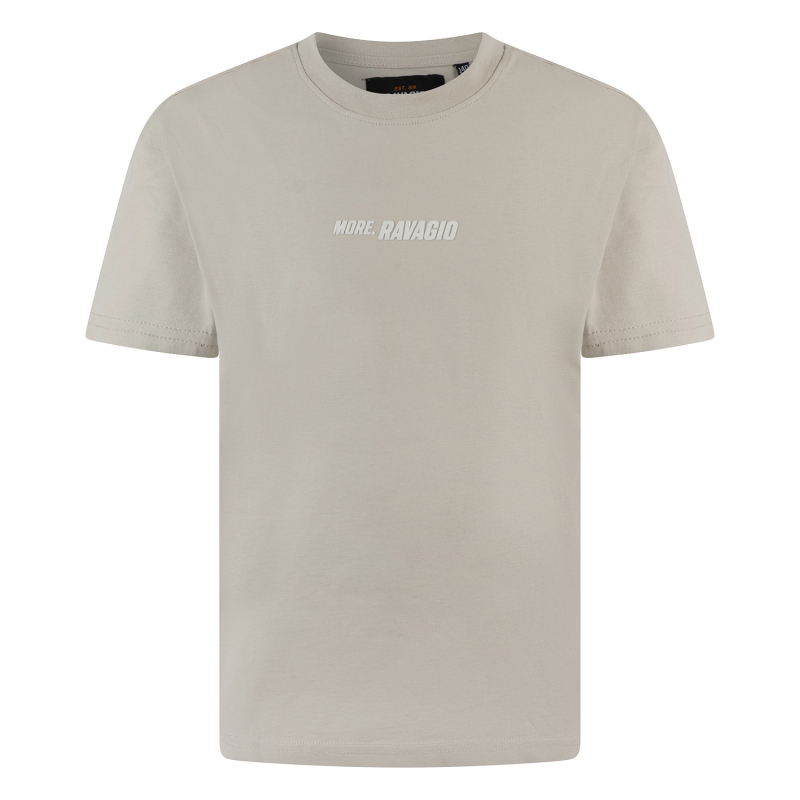 Ravagio Biemer W20219 t-shirts korte mouw Beige