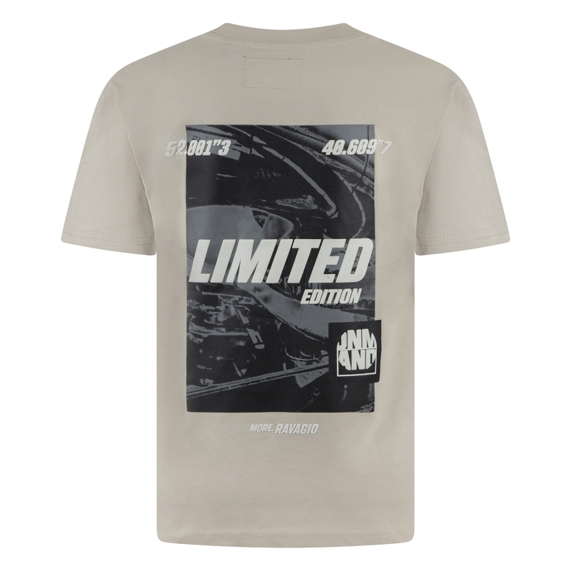 Ravagio Biemer W20219 t-shirts korte mouw Beige