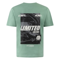 Ravagio Biemer W20219 t-shirts korte mouw Mint