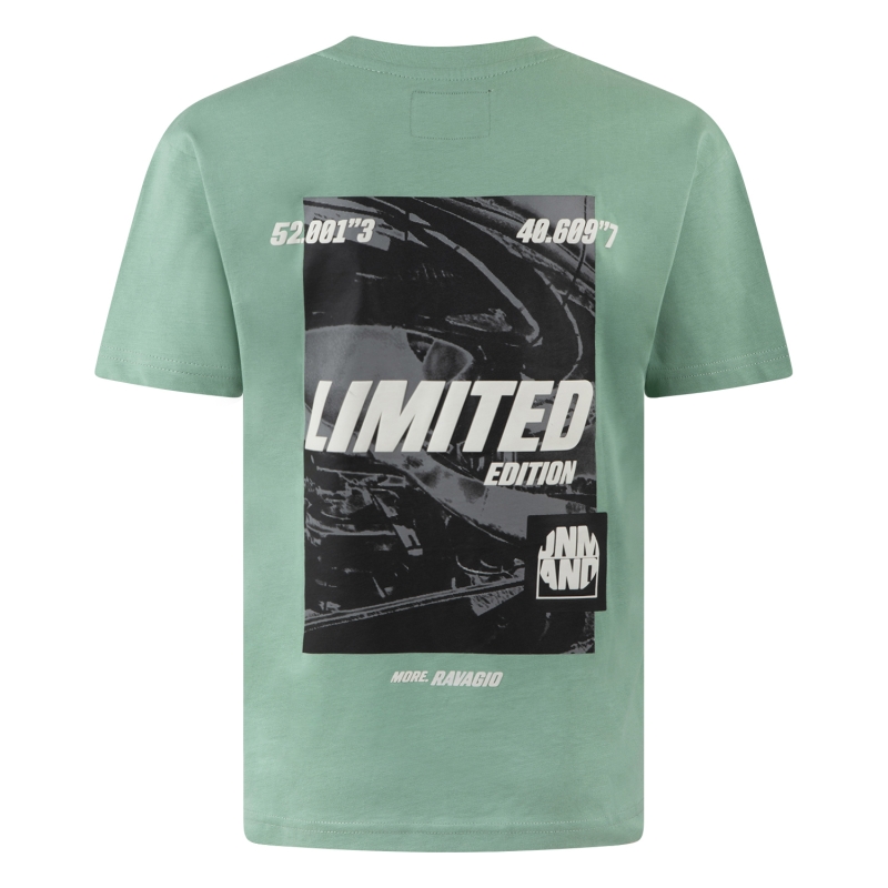 Ravagio Biemer W20219 t-shirts korte mouw Mint