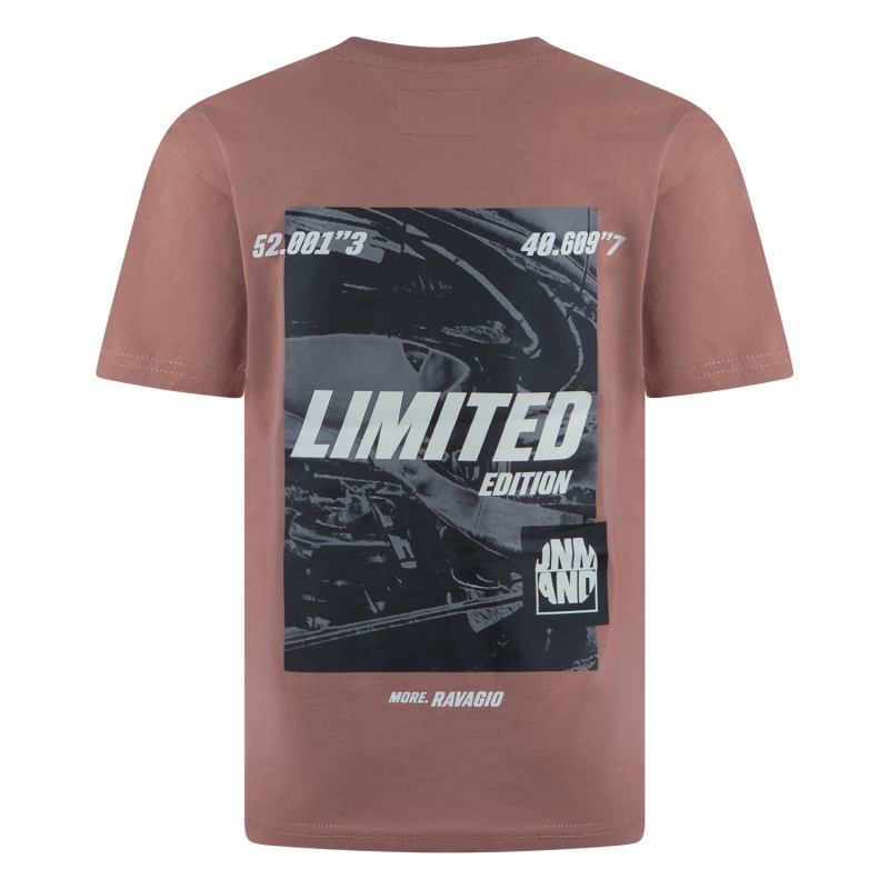 Ravagio Biemer W20219 t-shirts korte mouw Oranje roest