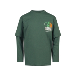 Unlocked Iowa W10245 jongens T-shirt lm Army