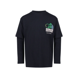 Unlocked Iowa W10245 jongens T-shirt lm Marine