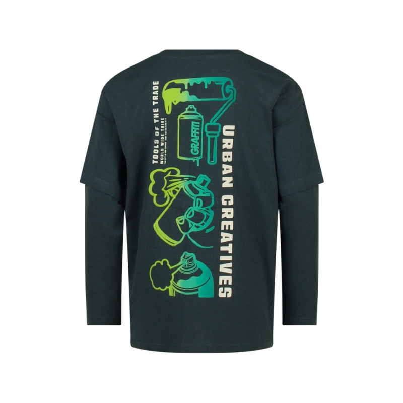 Unlocked Iowa W10245 t-shirts lange mouw Raf