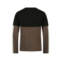 Unlocked 3117600 W10273 t-shirts lange mouw Bruin