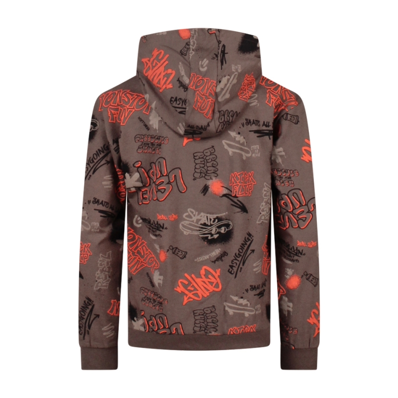 Unlocked 3117603 W10277 t-shirts lange mouw Bruin