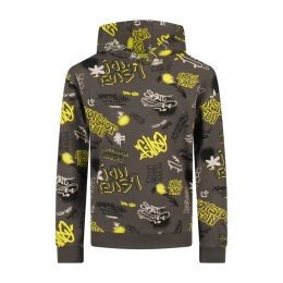 Unlocked 3117603 W10277 jongens T-shirt lm Antraciet