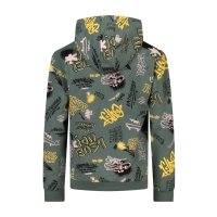 Unlocked 3117603 W10277 t-shirts lange mouw Groen donker