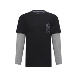 Ravagio Torre W10263 jongens T-shirt lm Zwart