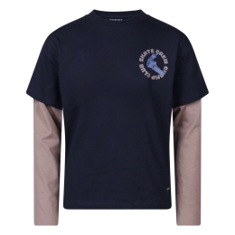 Unlocked 484066 W10495 jongens T-shirt lm Marine